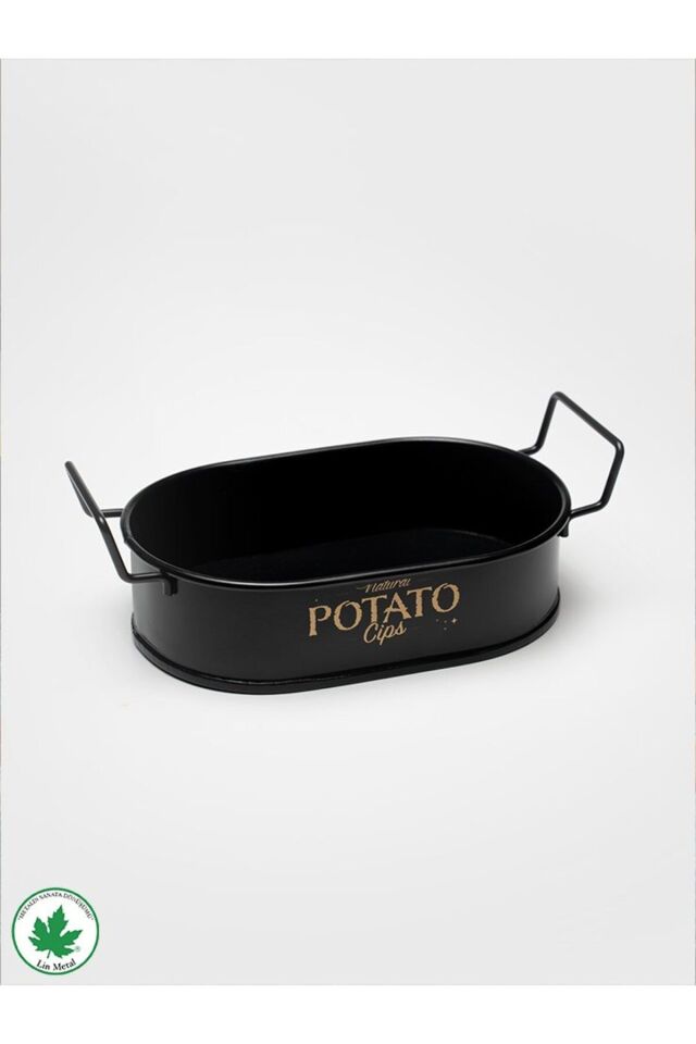 Viola Patates&Cips Sunum Tepsisi-Oval 21x13cm