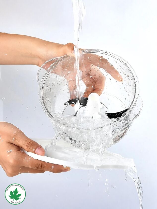Bas Kes Xl Pratik El Robotu 1500ml Yeni Nesil Doğrayıcı, Büyük El Rondosu , Pratik Rondo