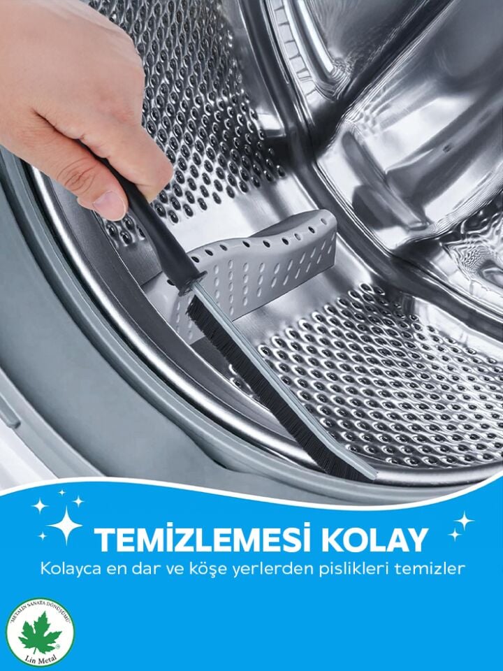 Çok Amaçlı Multi İnce Temizlik Fırçası Derz Arası Banyo Mutfak Lavabo Detay Temizleme Fırçası 2 ADET