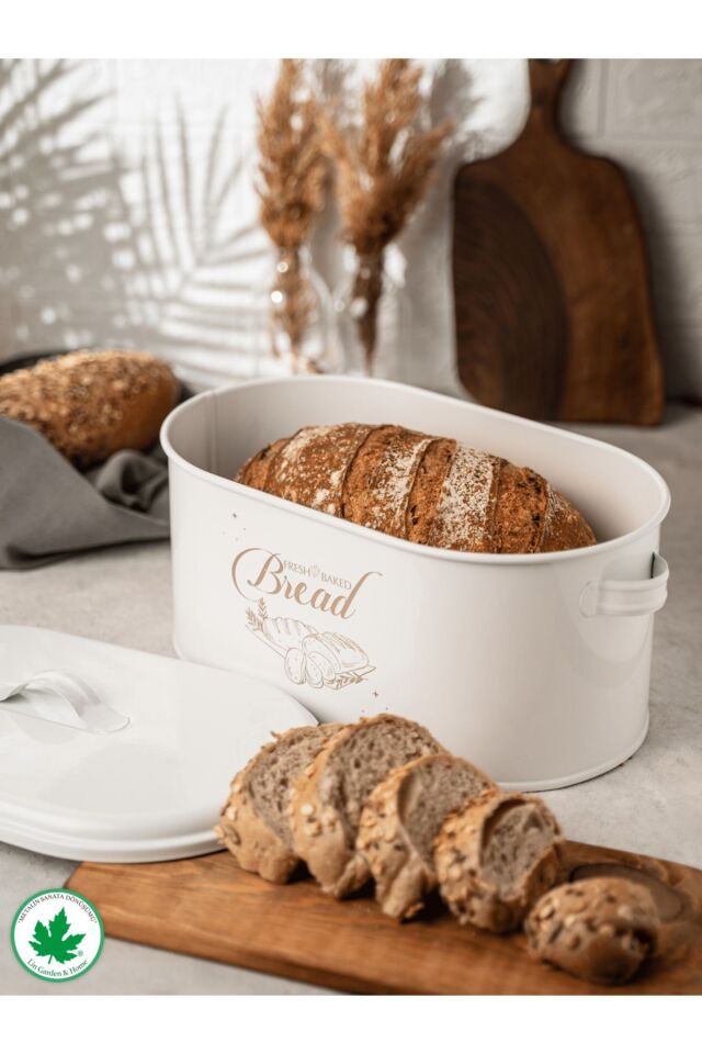 Metal Kapaklı Ekmeklik (Bread Baskılı)
