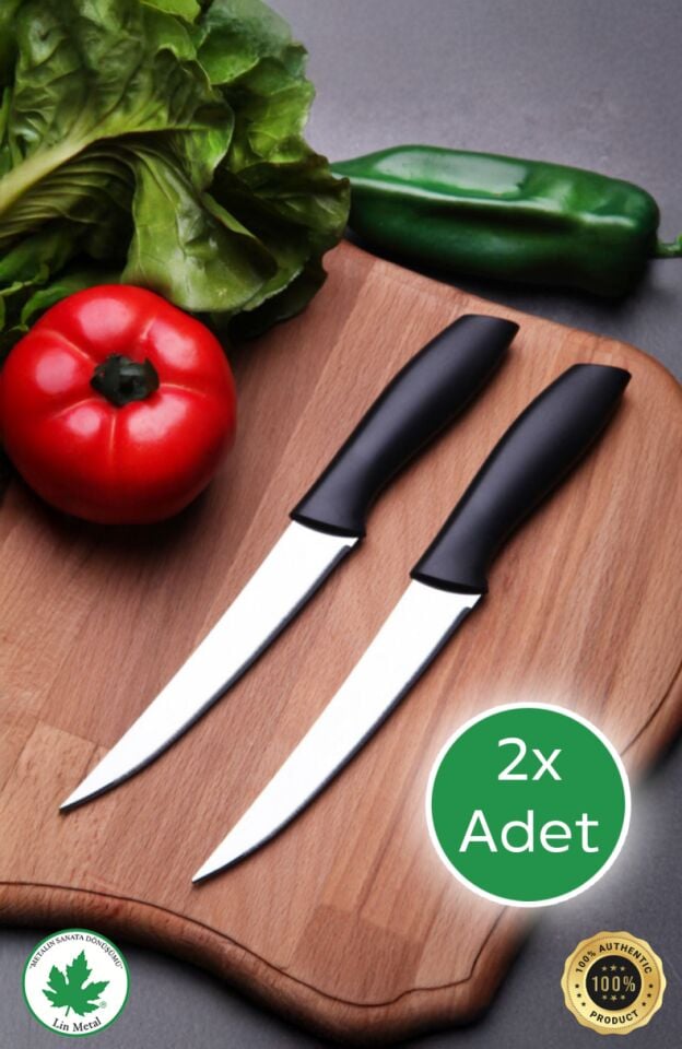 2'li Meyve Bıçağı Paslanmaz Çelik