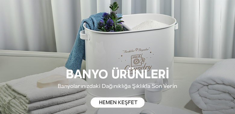Metal Toz Deterjanlık Metal Deterjan Kutusu